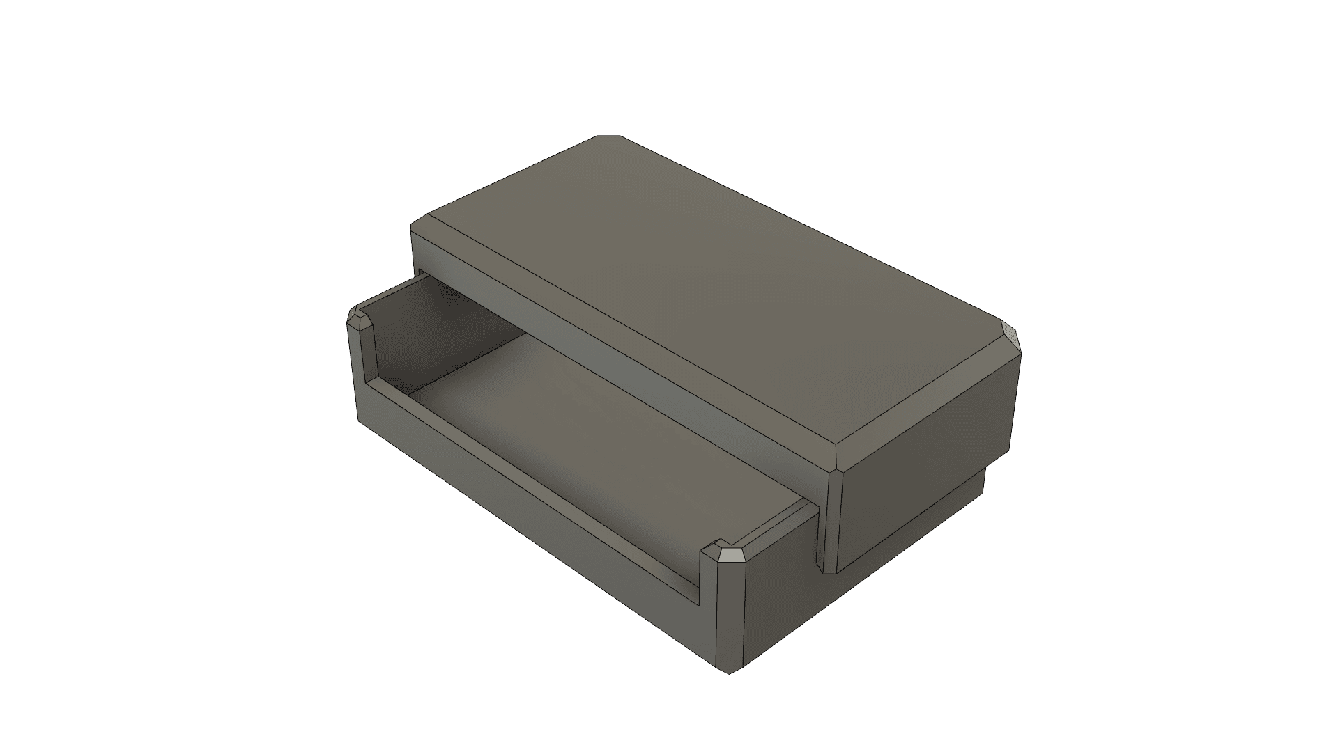 Smart home controller box CAD design